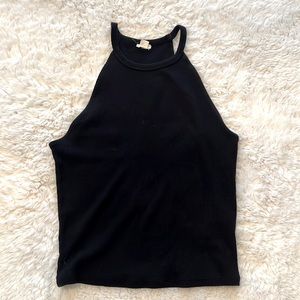 Garage - Black Halter Tank Top